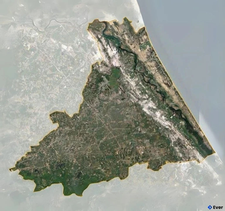 Bản đồ vệ tinh Huyện Thăng Bình