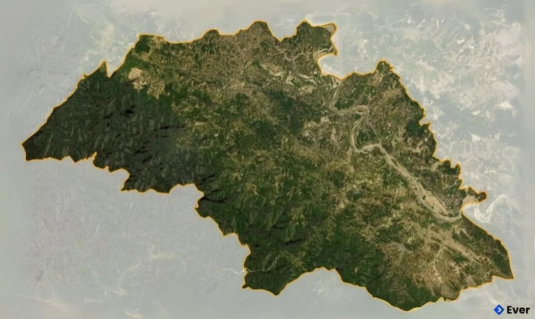 Bản đồ vệ tinh Huyện Thanh Chương