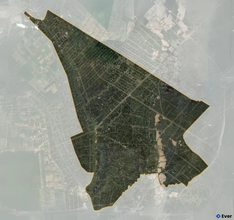 Bản đồ vệ tinh Huyện Thới Bình