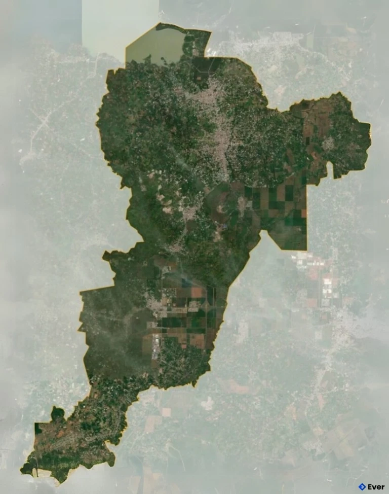 Bản đồ vệ tinh Huyện Thống Nhất
