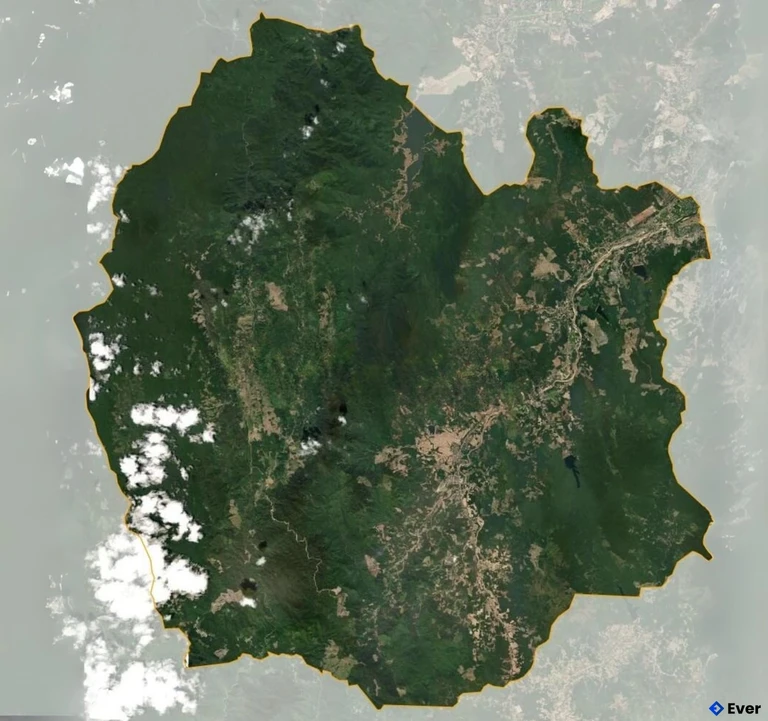 Bản đồ vệ tinh Huyện Vân Canh