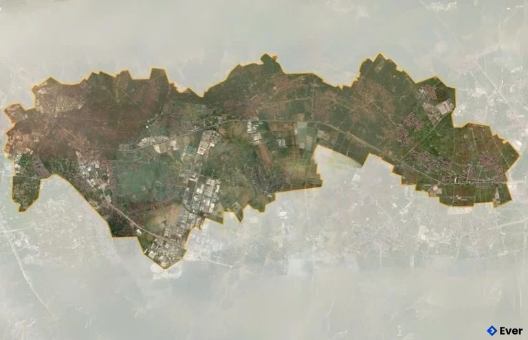 Bản đồ vệ tinh Huyện Văn Lâm