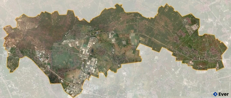 Bản đồ vệ tinh Huyện Văn Lâm