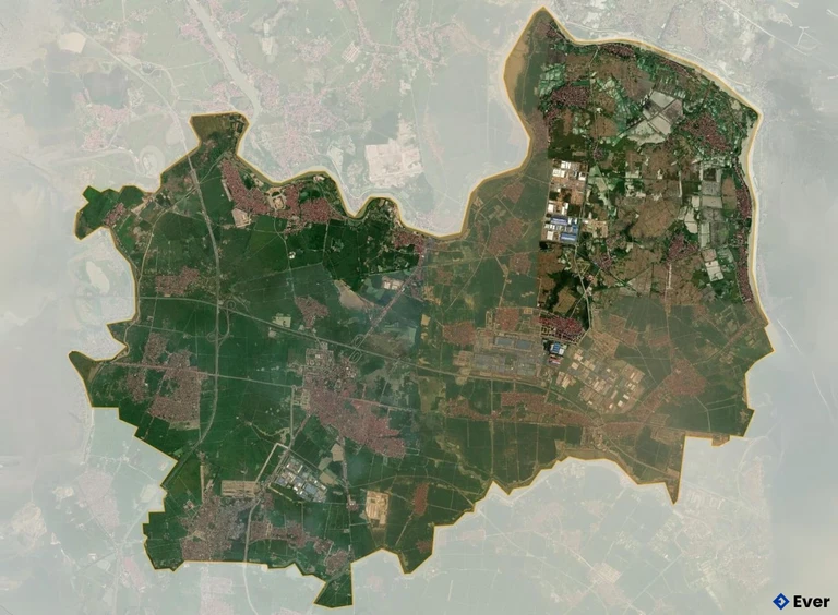 Bản đồ vệ tinh Huyện Yên Phong