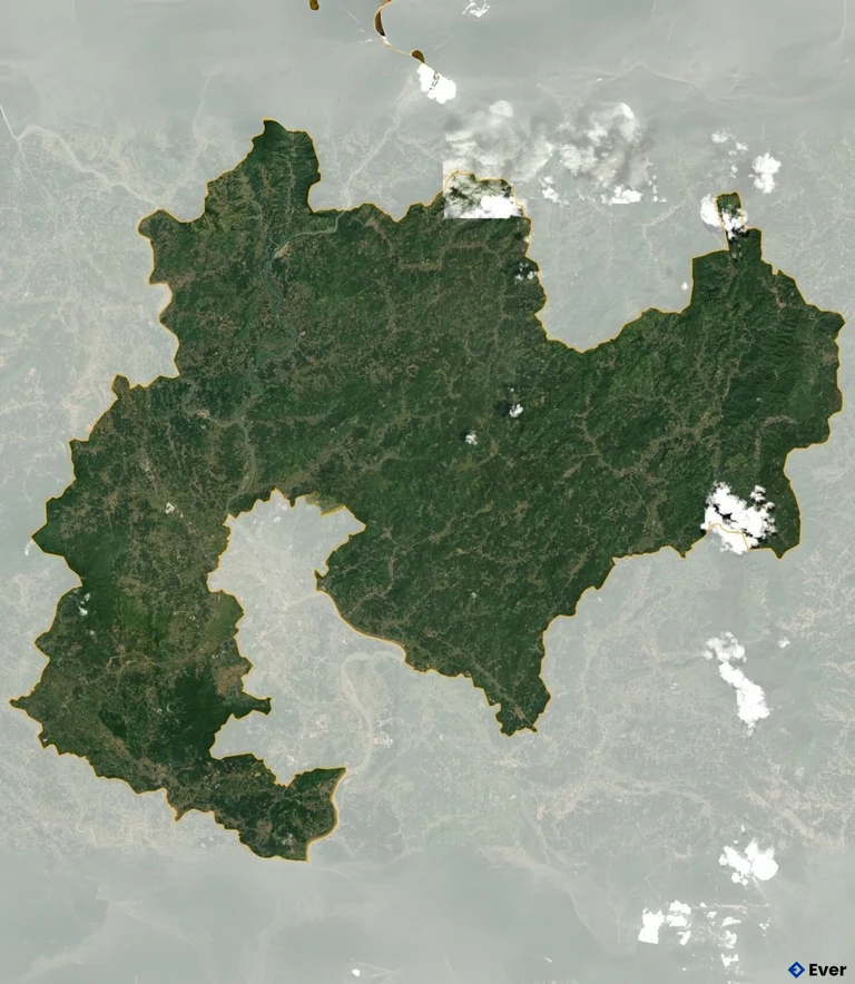 Bản đồ vệ tinh Huyện Yên Sơn