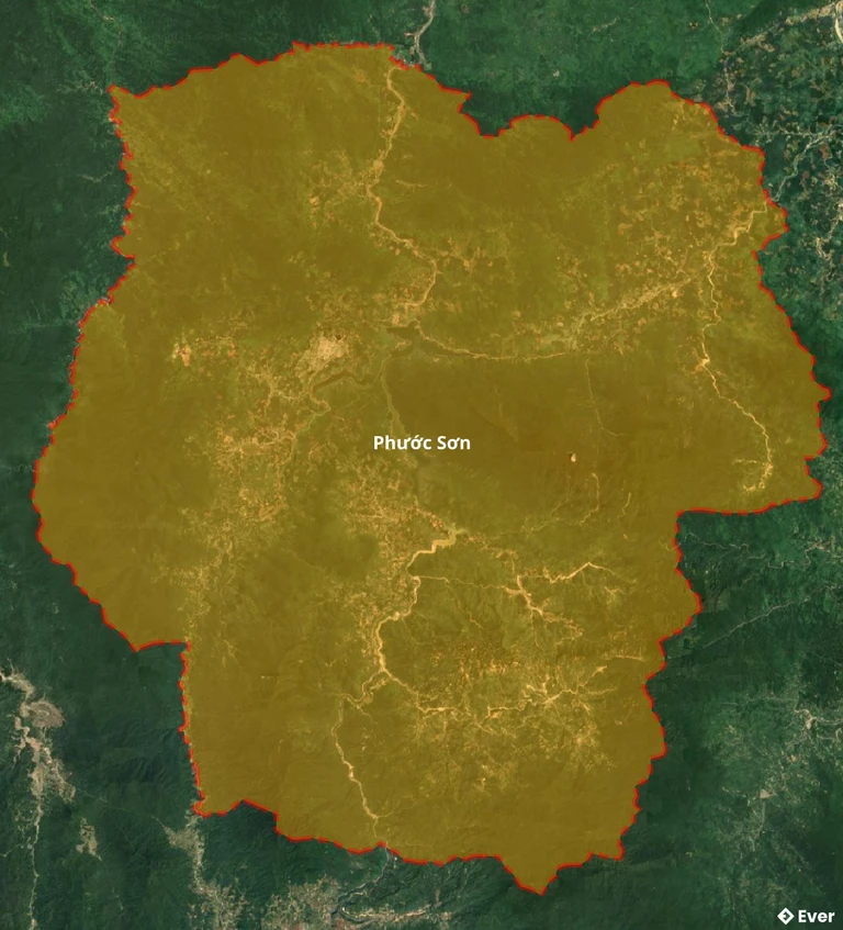 Bản đồ vệ tinh Phước Sơn