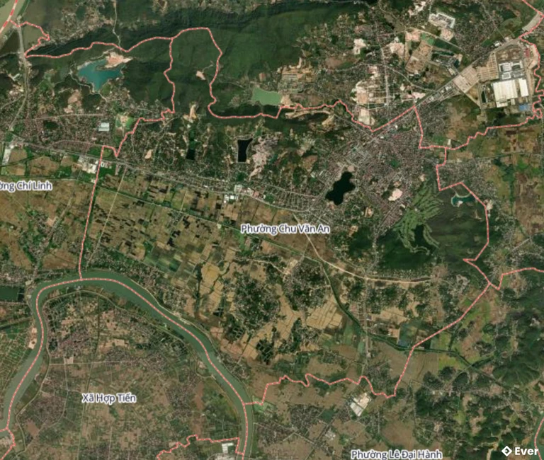 Bản đồ vệ tinh phường Chu Văn An, Hải Phòng sau sáp nhập