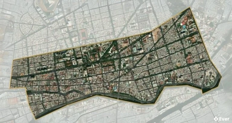 Bản đồ vệ tinh Quận 5