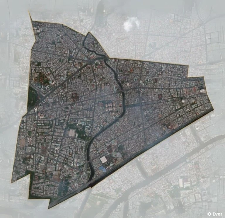 Bản đồ vệ tinh Quận 6
