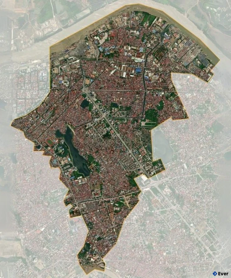 Bản đồ vệ tinh Quận Ngô Quyền