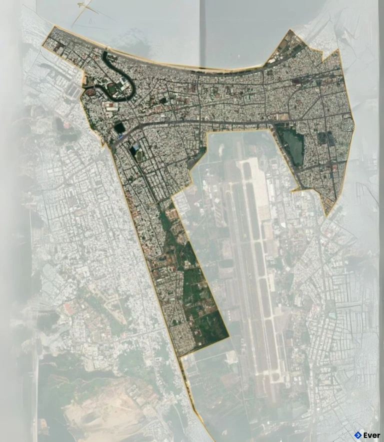Bản đồ vệ tinh Quận Thanh Khê