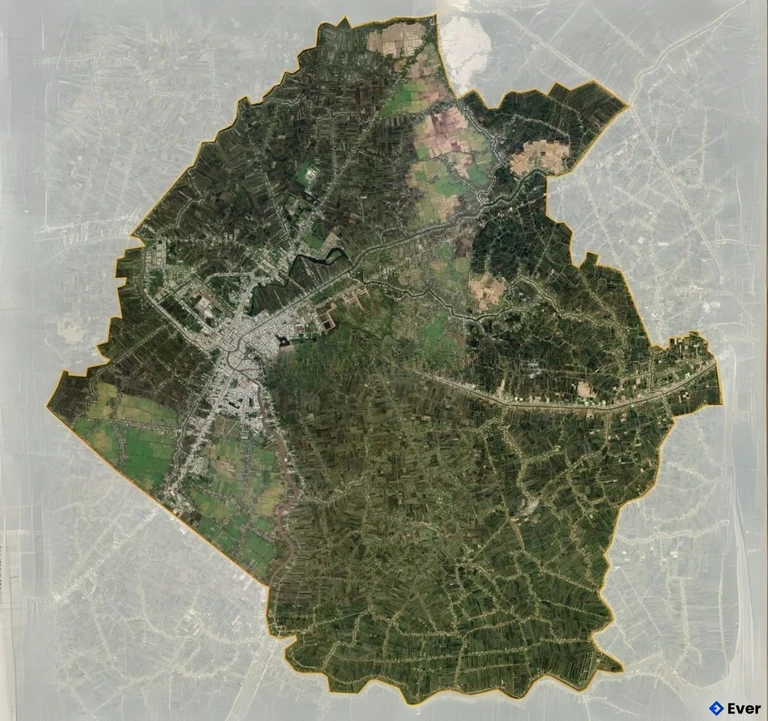 Bản đồ vệ tinh Thành phố Cà Mau