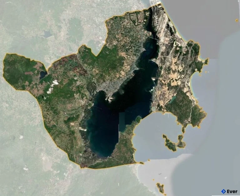 Bản đồ vệ tinh Thành phố Cam Ranh