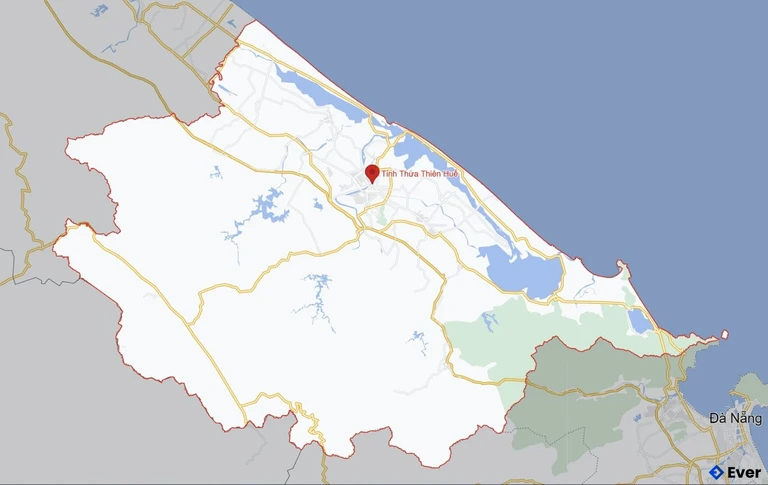 Bản đồ vệ tinh Thành phố Huế