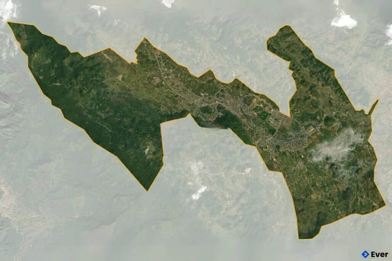 Bản đồ vệ tinh Thành phố Lai Châu