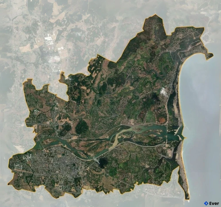 Bản đồ vê tinh Thành phố Quảng Ngãi