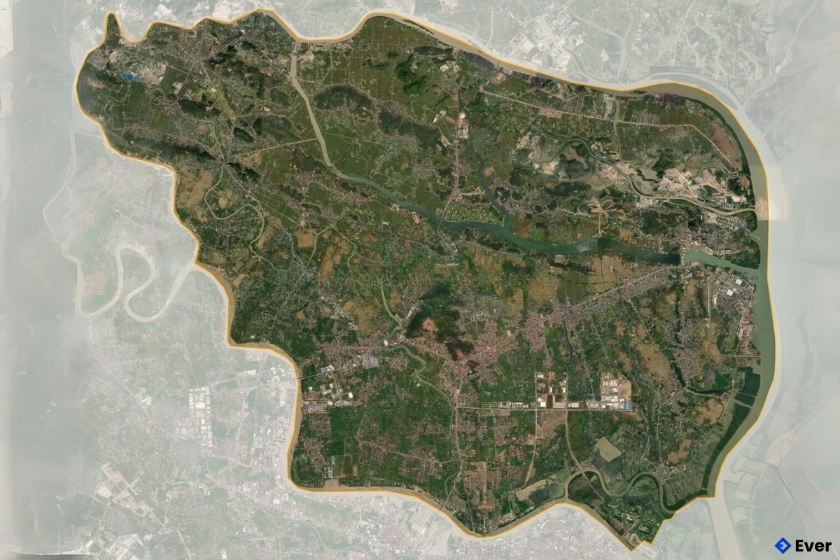 Bản đồ vệ tinh Thành phố Thủy Nguyên
