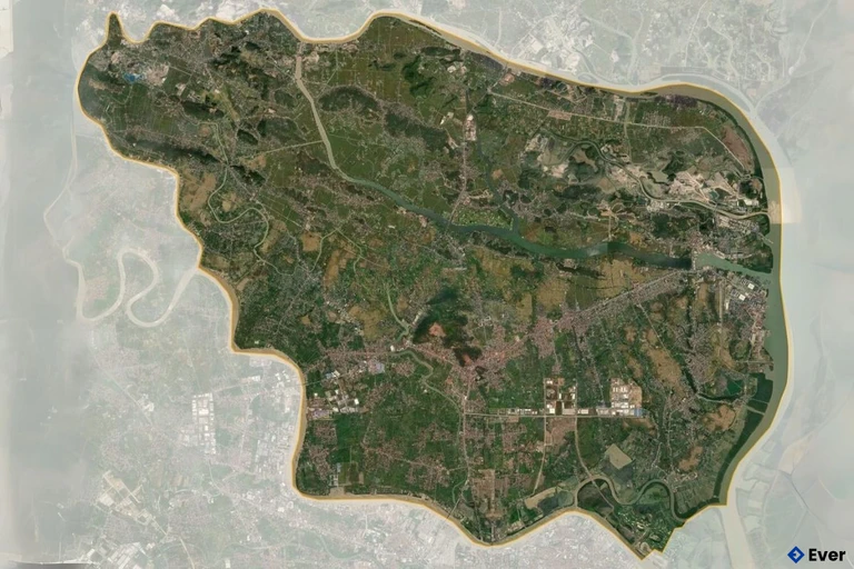 Bản đồ vệ tinh Thành phố Thủy Nguyên