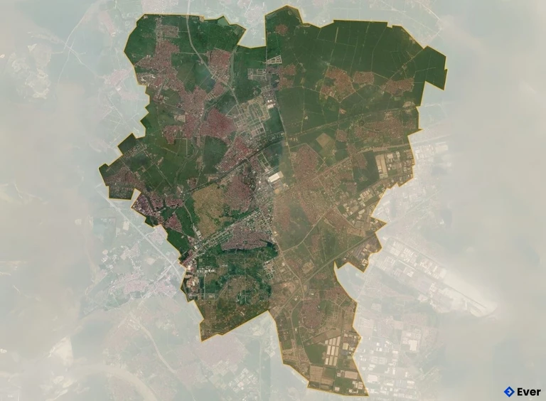 Bản đồ vệ tinh Thành phố Từ Sơn