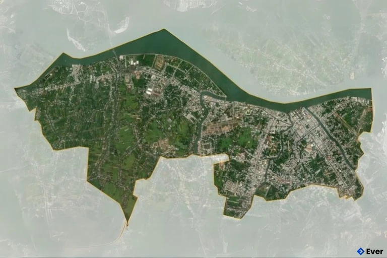 Bản đồ vệ tinh Thành phố Vĩnh Long