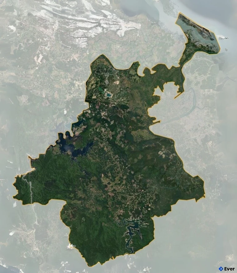 Bản đồ vệ tinh Thị xã Hương Trà