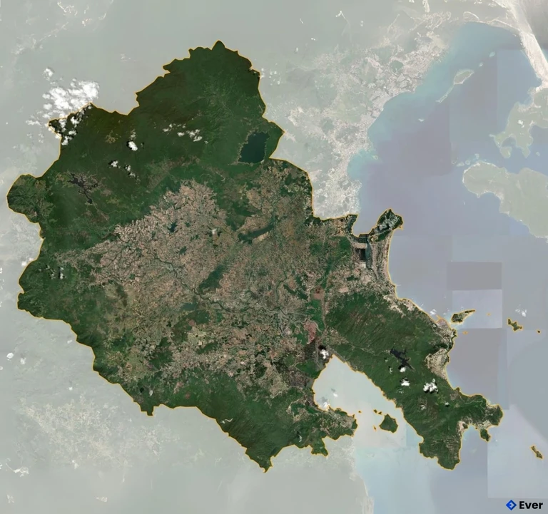 Bản đồ vệ tinh Thị xã Ninh Hòa