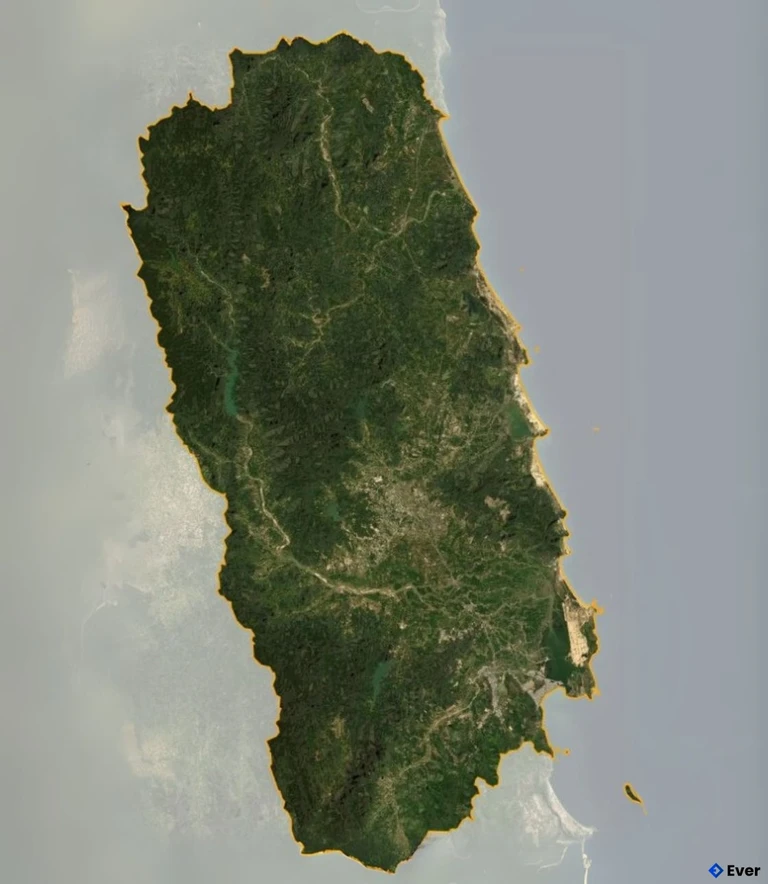 Bản đồ vệ tinh Tỉnh Bình Định