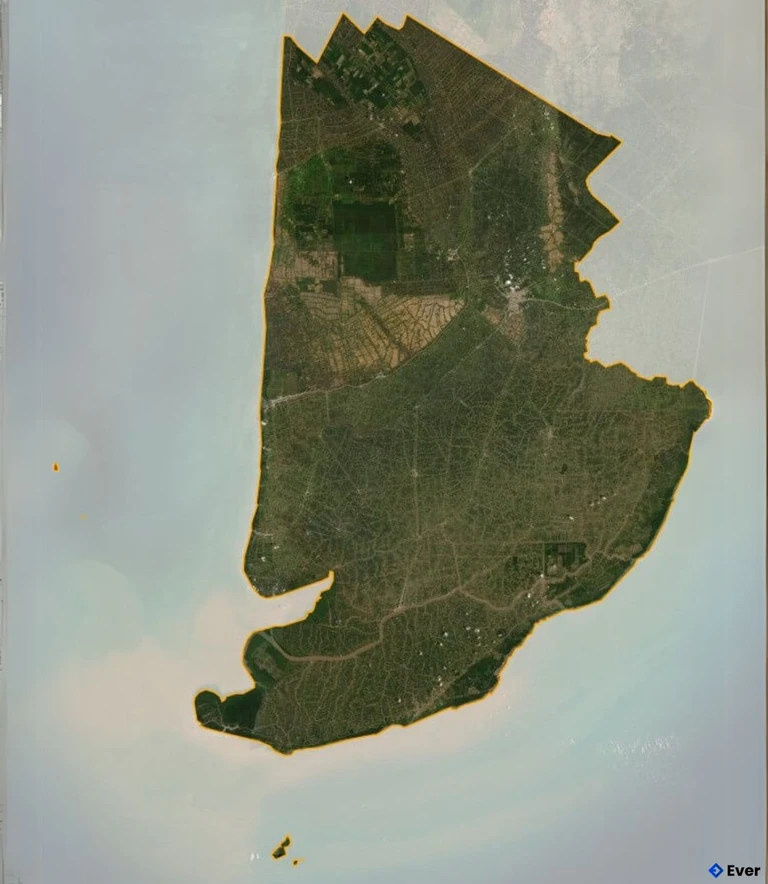 Bản đồ vệ tinh Tỉnh Cà Mau