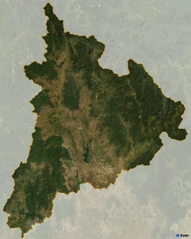 Bản đồ vệ tinh Tỉnh Kon Tum