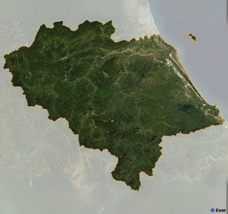 Bản đồ vệ tinh Tỉnh Quảng Nam