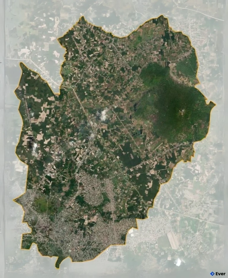 Bản đồ vệ tinh Tỉnh Tây Ninh