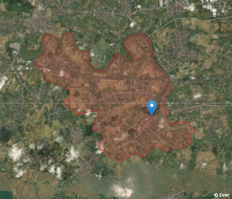 Bản đồ vệ tinh xã Kiến Thụy, Hải Phòng sau sáp nhập