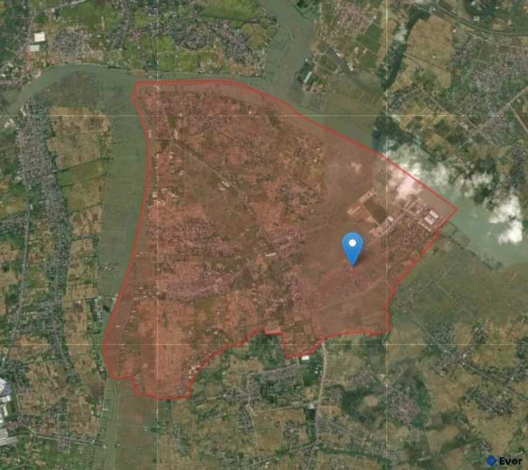 Bản đồ vệ tinh xã Tiên Lãng, Hải Phòng sau sáp nhập