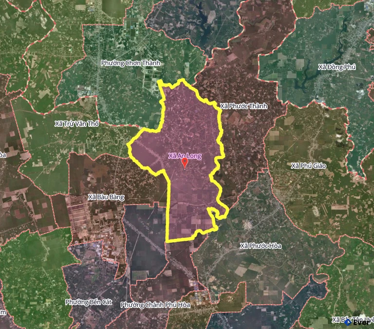 Bản đồ xã An Long, thành phố Hồ Chí Minh sau sáp nhập