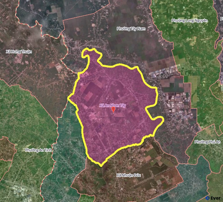 Bản đồ xã An Nhơn Tây, thành phố Hồ Chí Minh sau sáp nhập