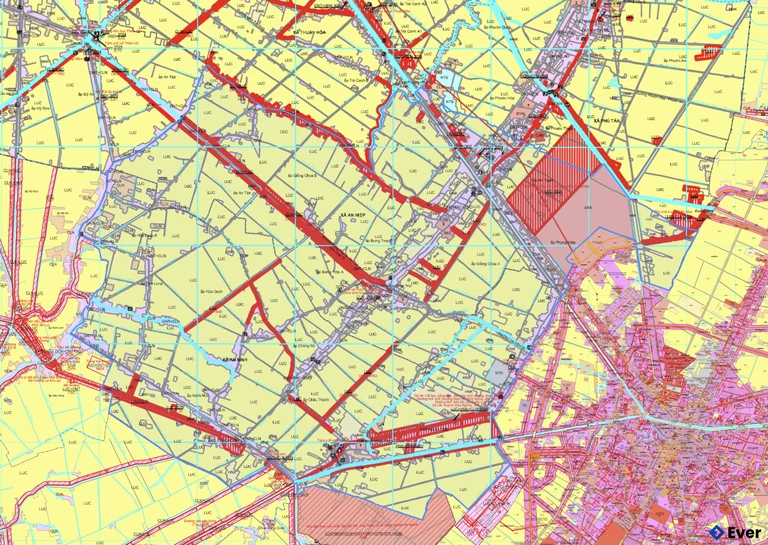 Bản đồ xã An Ninh, Cần Thơ sau sáp nhập