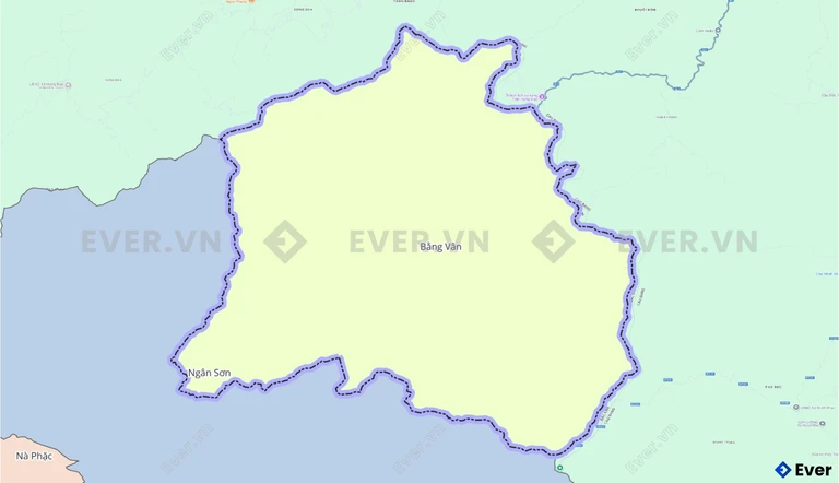 Bản đồ xã Bằng Vân,Thái Nguyên sau sáp nhập