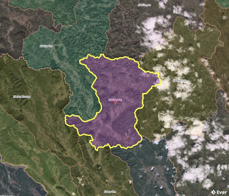 Bản đồ xã Đồng Yên, Tuyên Quang sau sáp nhập