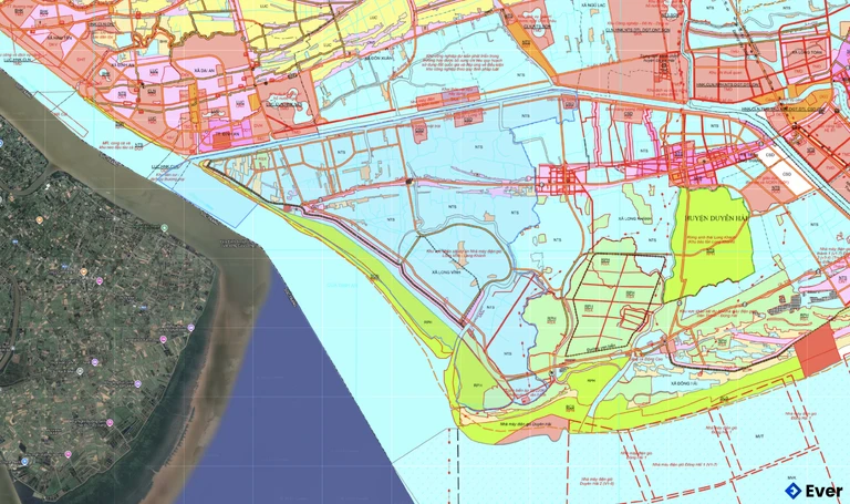 Bản đồ xã Long Vĩnh, Vĩnh Long sau sáp nhập