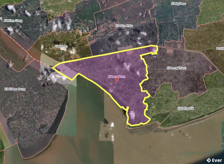 Bản đồ xã Long Vĩnh, Vĩnh Long sau sáp nhập