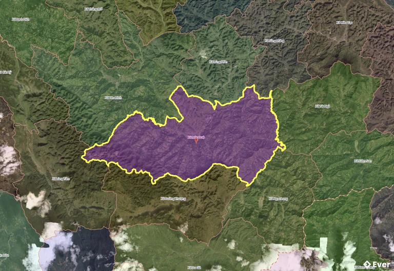 Bản đồ xã Mậu Duệ, Tuyên Quang sau sáp nhập