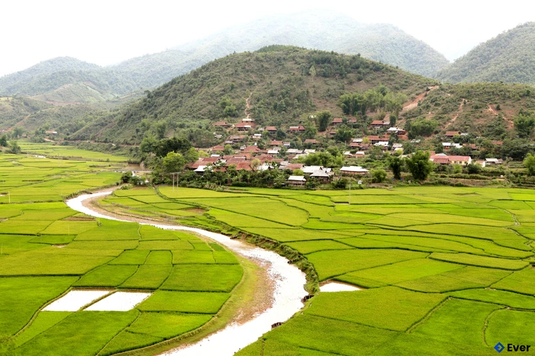 Bản đồ xã Mường Lèo, Sơn La sau sáp nhập