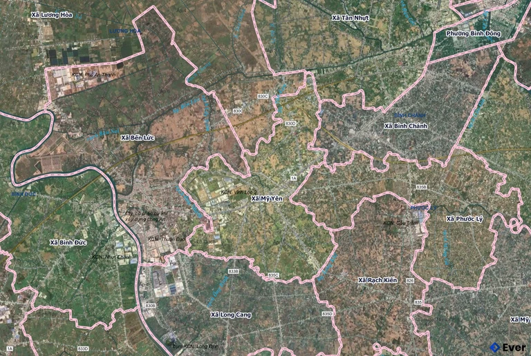 Bản đồ xã Mỹ Yên, Tây Ninh sau sáp nhập