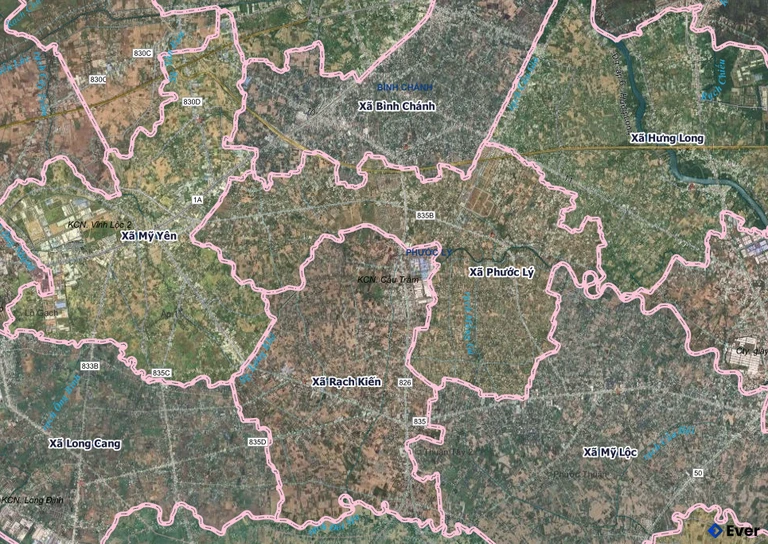 Bản đồ xã Phước Lý, Tây Ninh sau sáp nhập