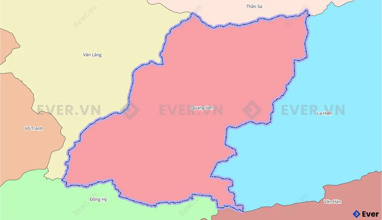 Bản đồ xã Quang Sơn, Thái Nguyên sau sáp nhập