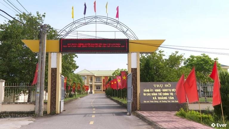 Bản đồ xã Quảng Tân, Quảng Ninh sau sáp nhập