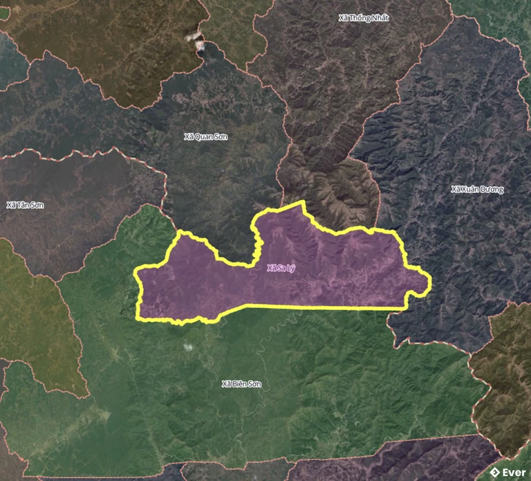 Bản đồ xã Sa Lý, Bắc Ninh sau sáp nhập