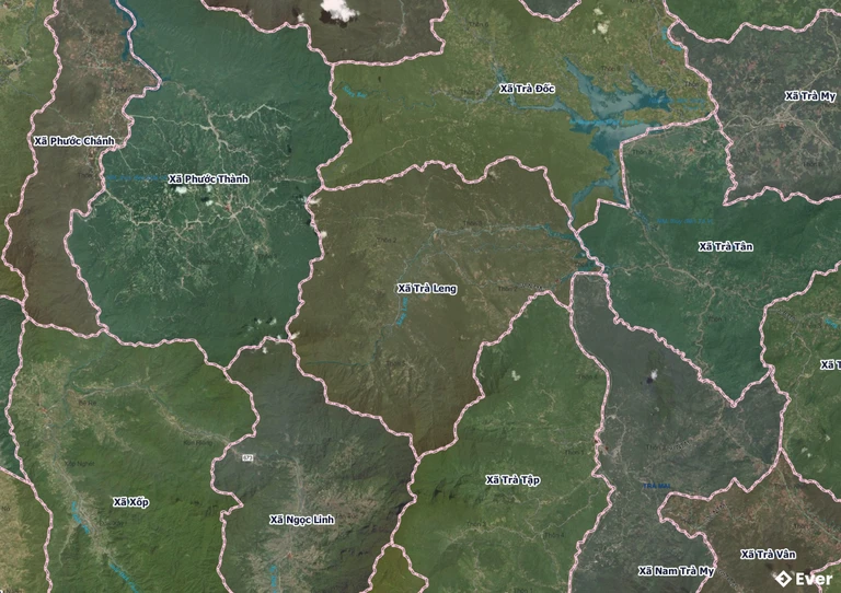 Bản đồ xã Trà Leng, Đà Nẵng sau sáp nhập