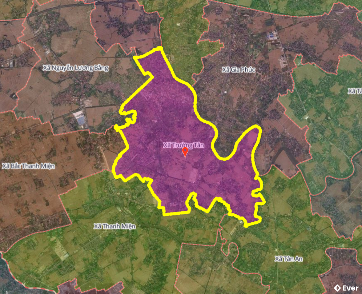 Bản đồ xã Trường Tân, Hải Phòng sau sáp nhập