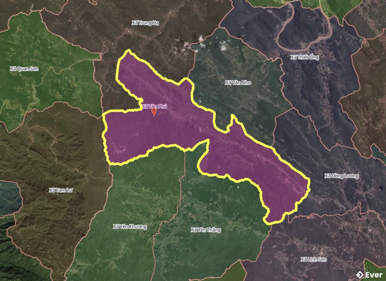 Bản đồ xã Văn Phú, Thanh Hóa sau sáp nhập